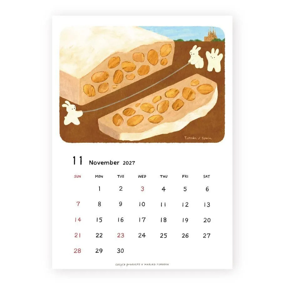 Cozyca - Mariko Fukuoka 2027 Calendar