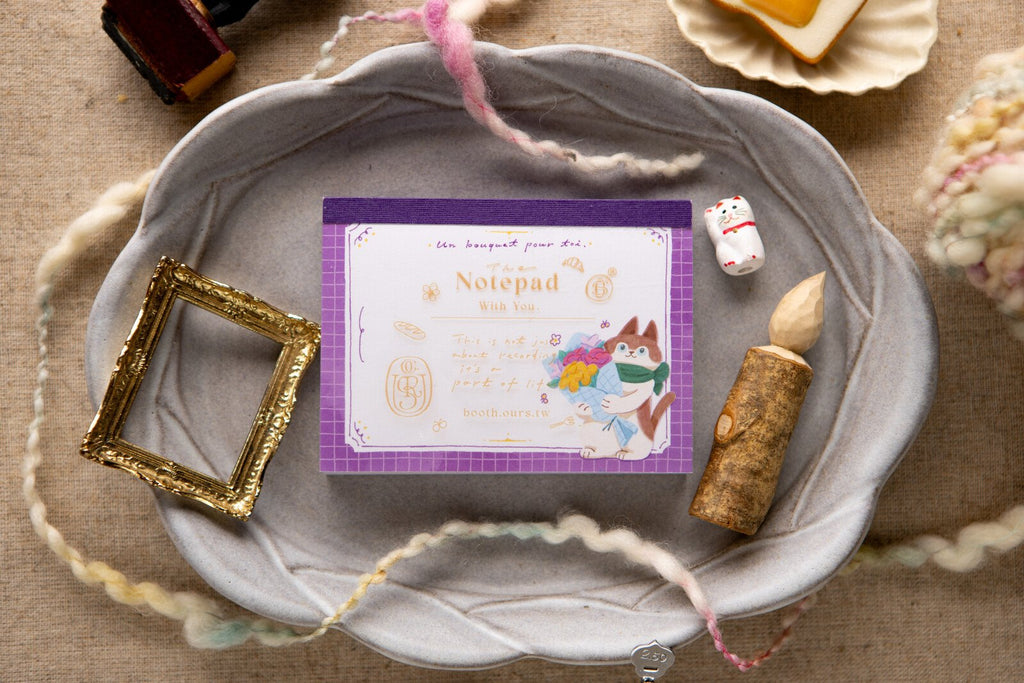 OURS - With You Block Memo Pad