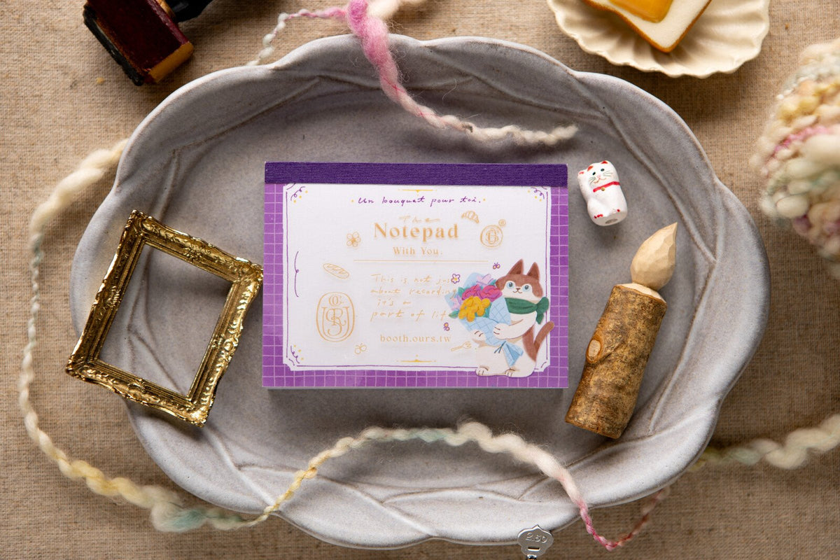 OURS - With You Block Memo Pad