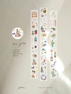 Pion - Mini Girl Glossy PET Tape (Kiss-Cut)