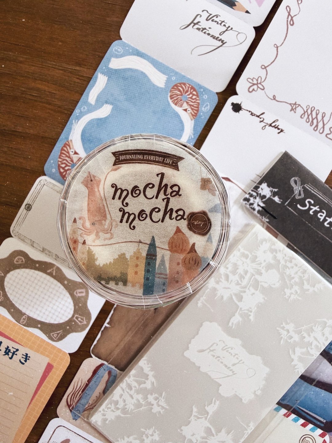 Fa Fa - Mocha Mocha Die-Cut Tape