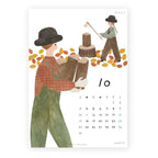 Cozyca - Necktie 2027 Calendar