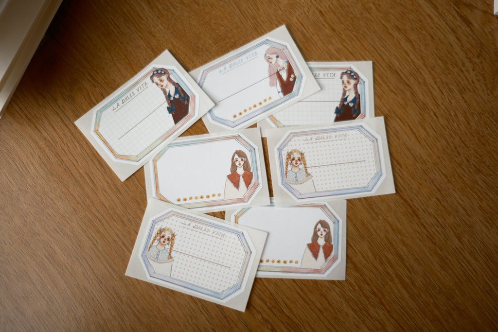 La Dolce Vita - Octagon Label Stickers