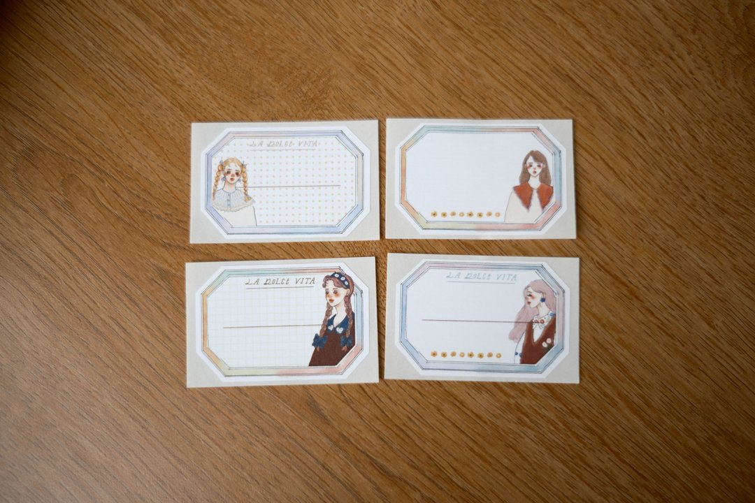 La Dolce Vita - Octagon Label Stickers