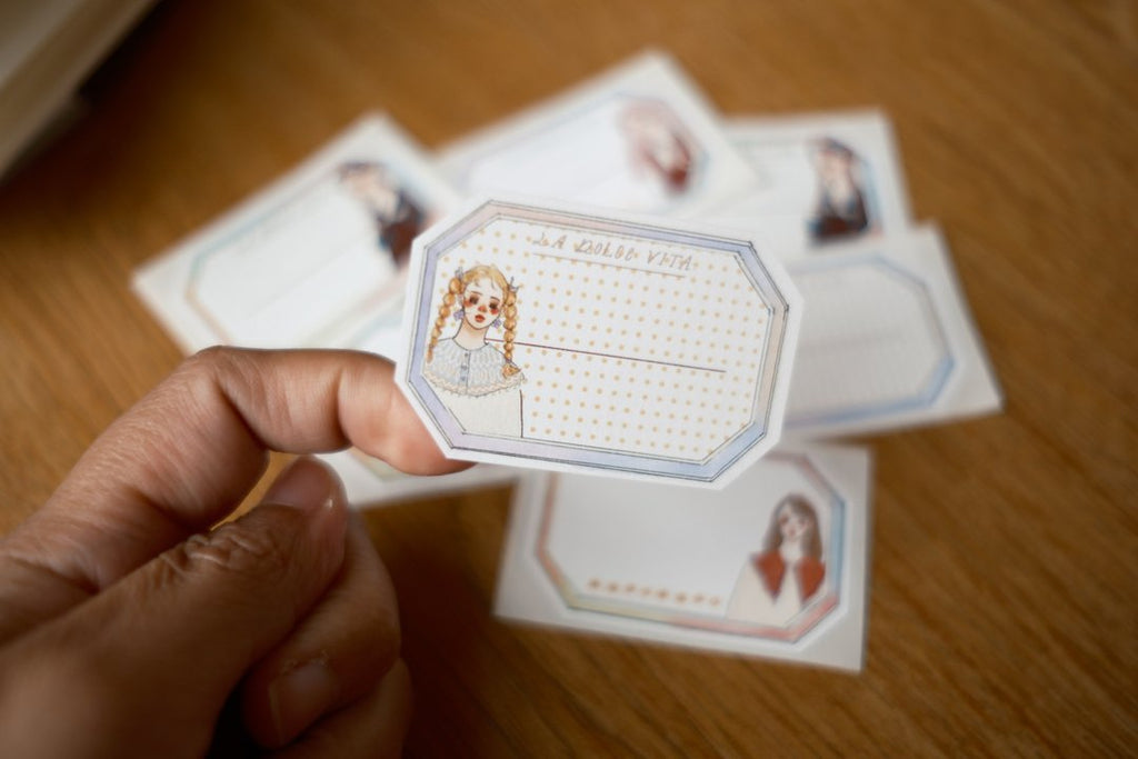 La Dolce Vita - Octagon Label Stickers