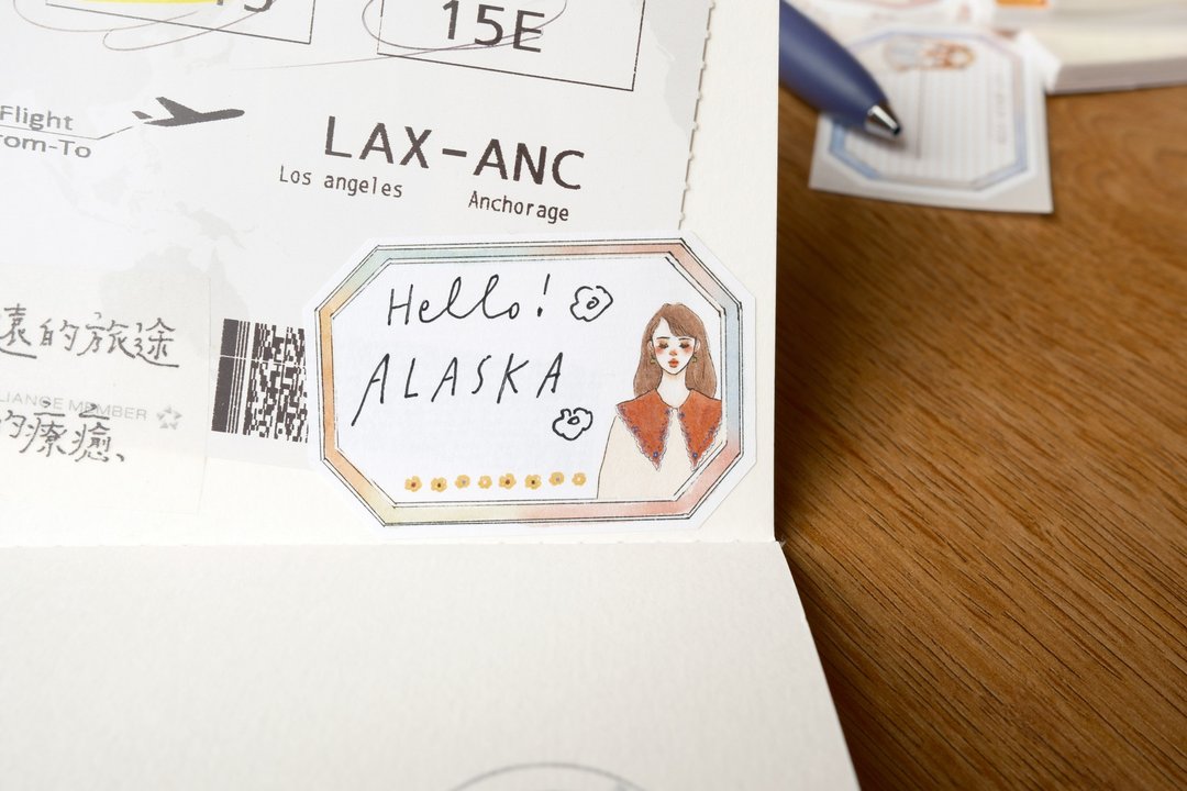 La Dolce Vita - Octagon Label Stickers