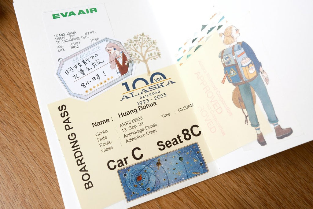 La Dolce Vita - Octagon Label Stickers
