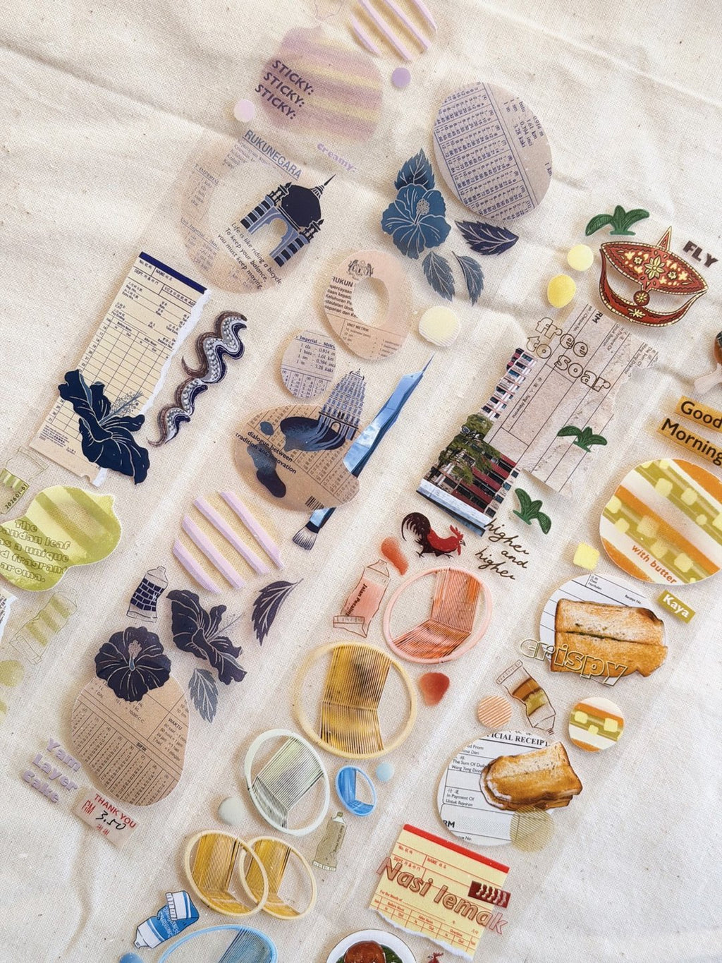 Fa Fa - Omiyage: Kuala Lumpur Glossy PET Tape
