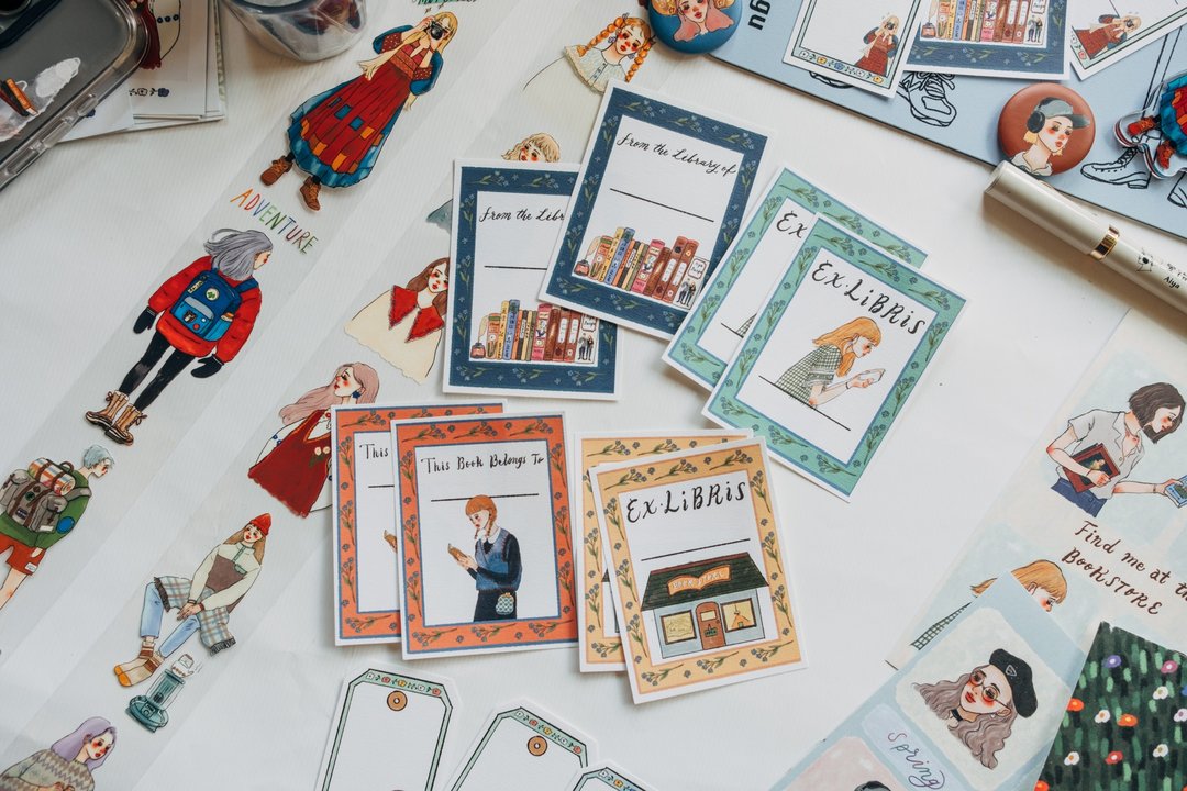 La Dolce Vita - EX-LIBRIS Sticker Set
