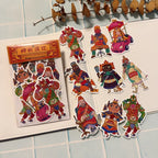 Yarnball - God Bless Bobby Sticker Set