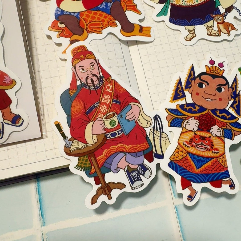 Yarnball - God Bless Bobby Sticker Set