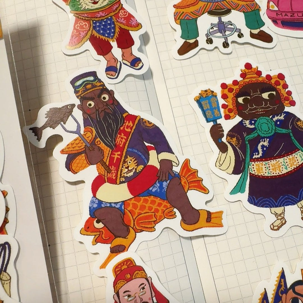 Yarnball - God Bless Bobby Sticker Set