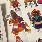 Yarnball - God Bless Bobby Sticker Set