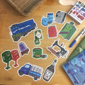 Yarnball - Colours of Taiwan Sticker Set