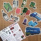 Yarnball - Colours of Taiwan Sticker Set