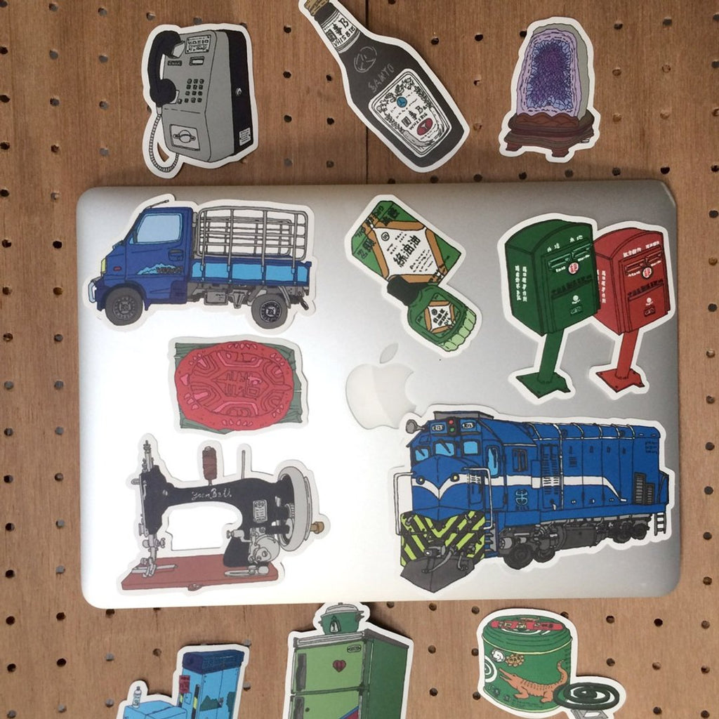 Yarnball - Colours of Taiwan Sticker Set