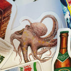 Yarnball - Seafood Restaurant Sticker Set