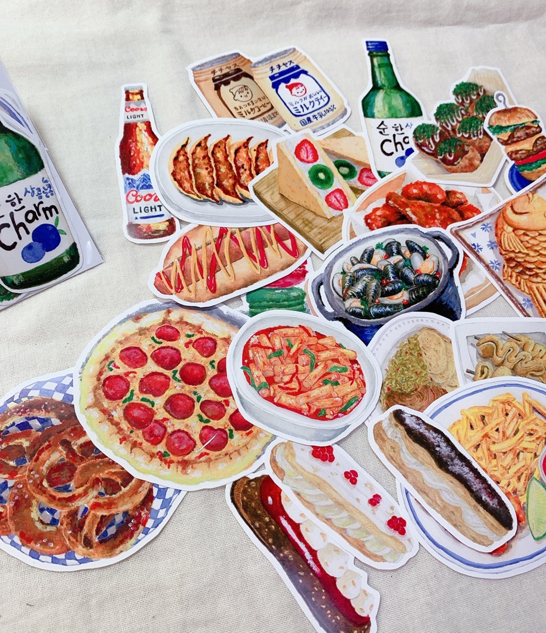 Yarnball - My Food Journey XL Stickers
