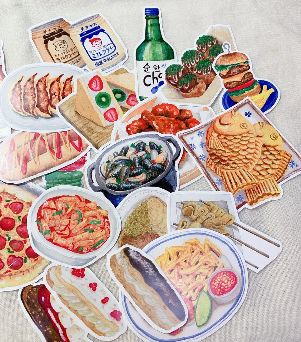 Yarnball - My Food Journey XL Stickers
