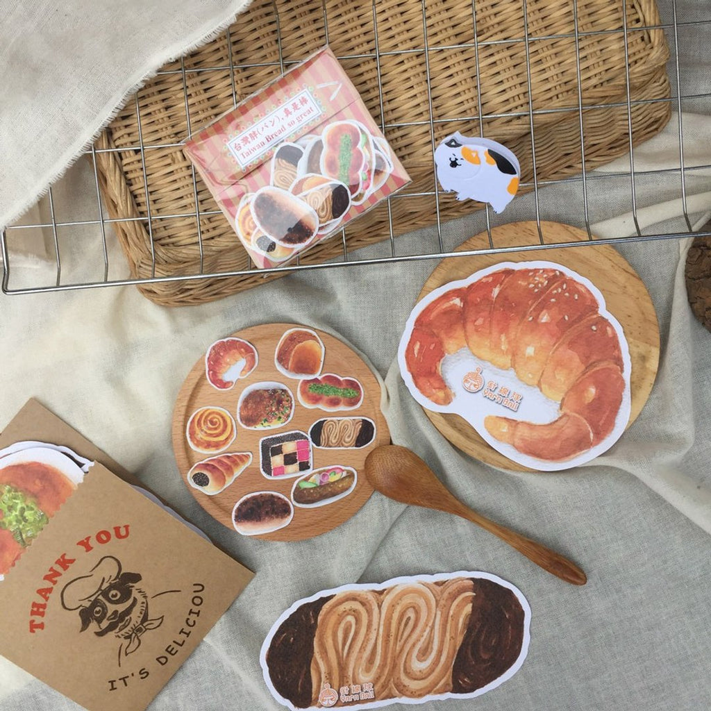Yarnball - Taiwan Bread Is Awesome Sticker Set