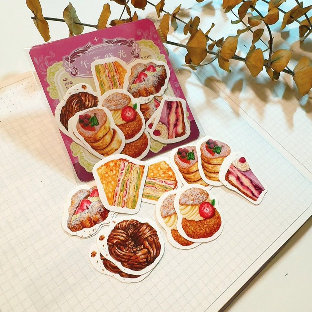 Yarnball - Afternoon Tea Time Mini Sticker Set
