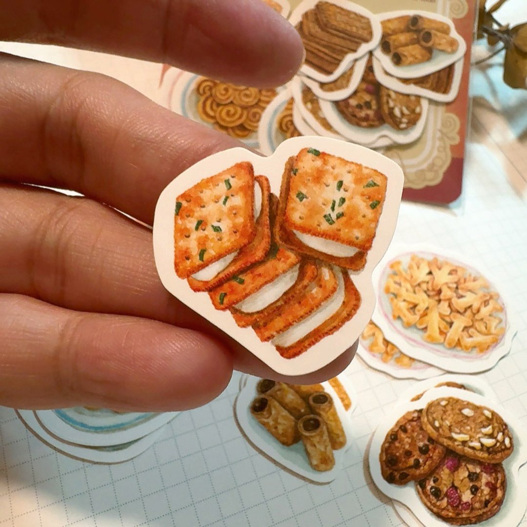 Yarnball - Afternoon Tea Time Mini Sticker Set