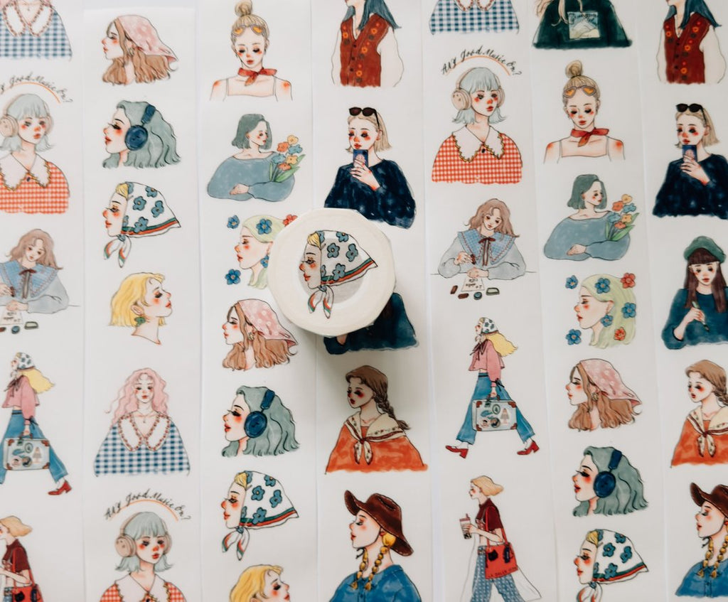 La Dolce Vita - Elegant Travel Washi Tape