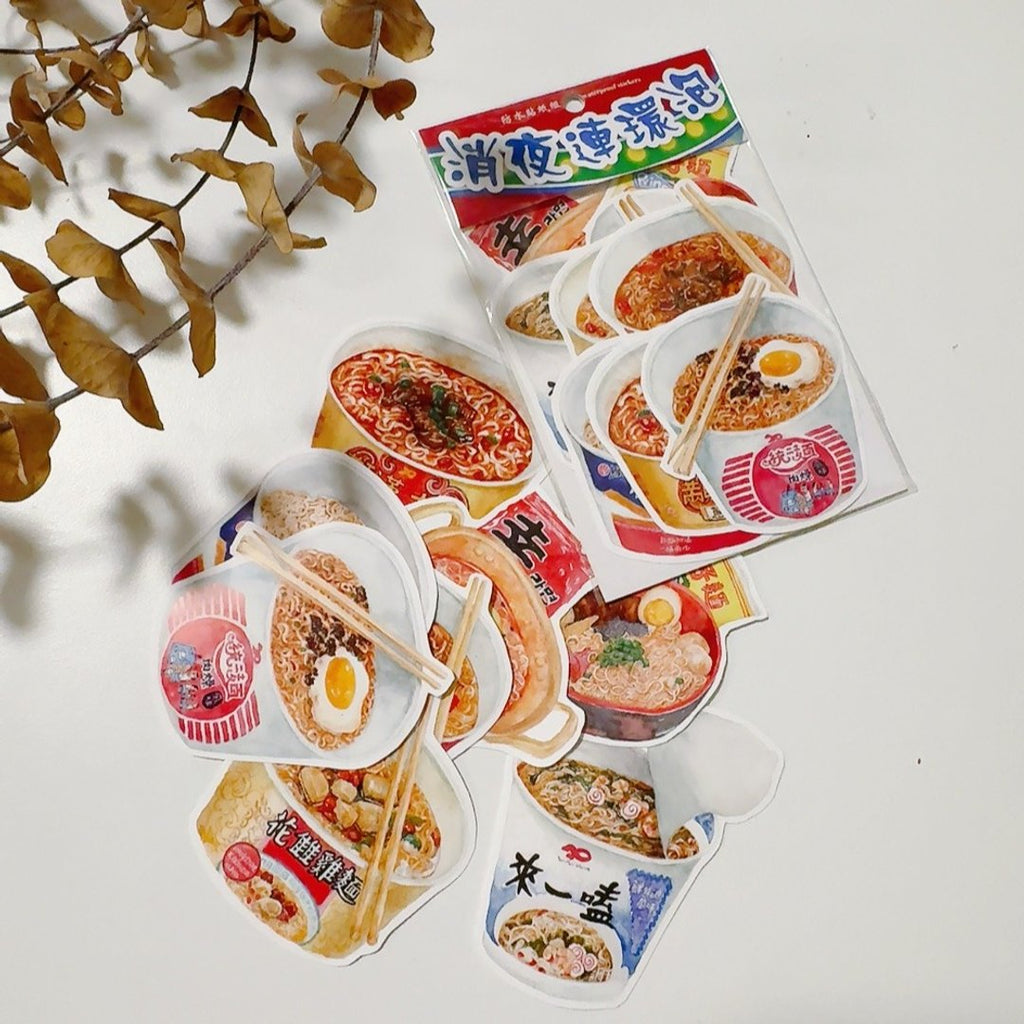 Yarnball - Late Night Snack Stickers