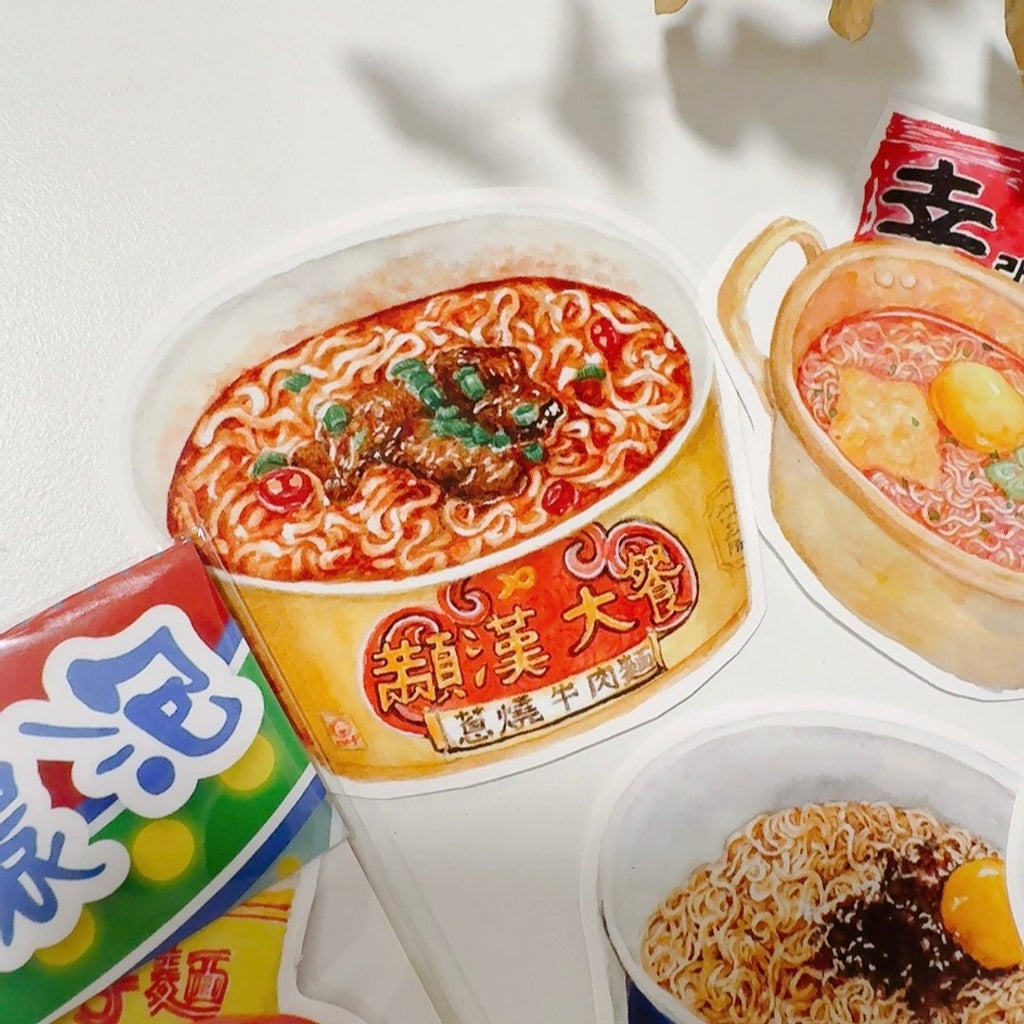 Yarnball - Late Night Snack Stickers