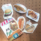 Yarnball - Breakfast & Pastries Stickers