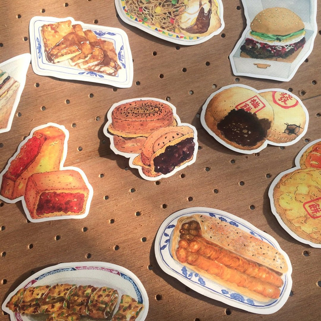 Yarnball - Breakfast & Pastries Stickers