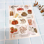Yarnball - Seafood Washi Stickers
