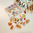 Yarnball - Breakfast Mini Sticker Set