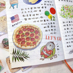 Yarnball - Food Journey Washi Stickers