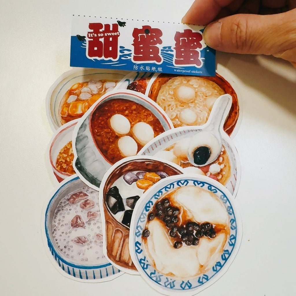 Yarnball - Sweet Desserts Sticker Set