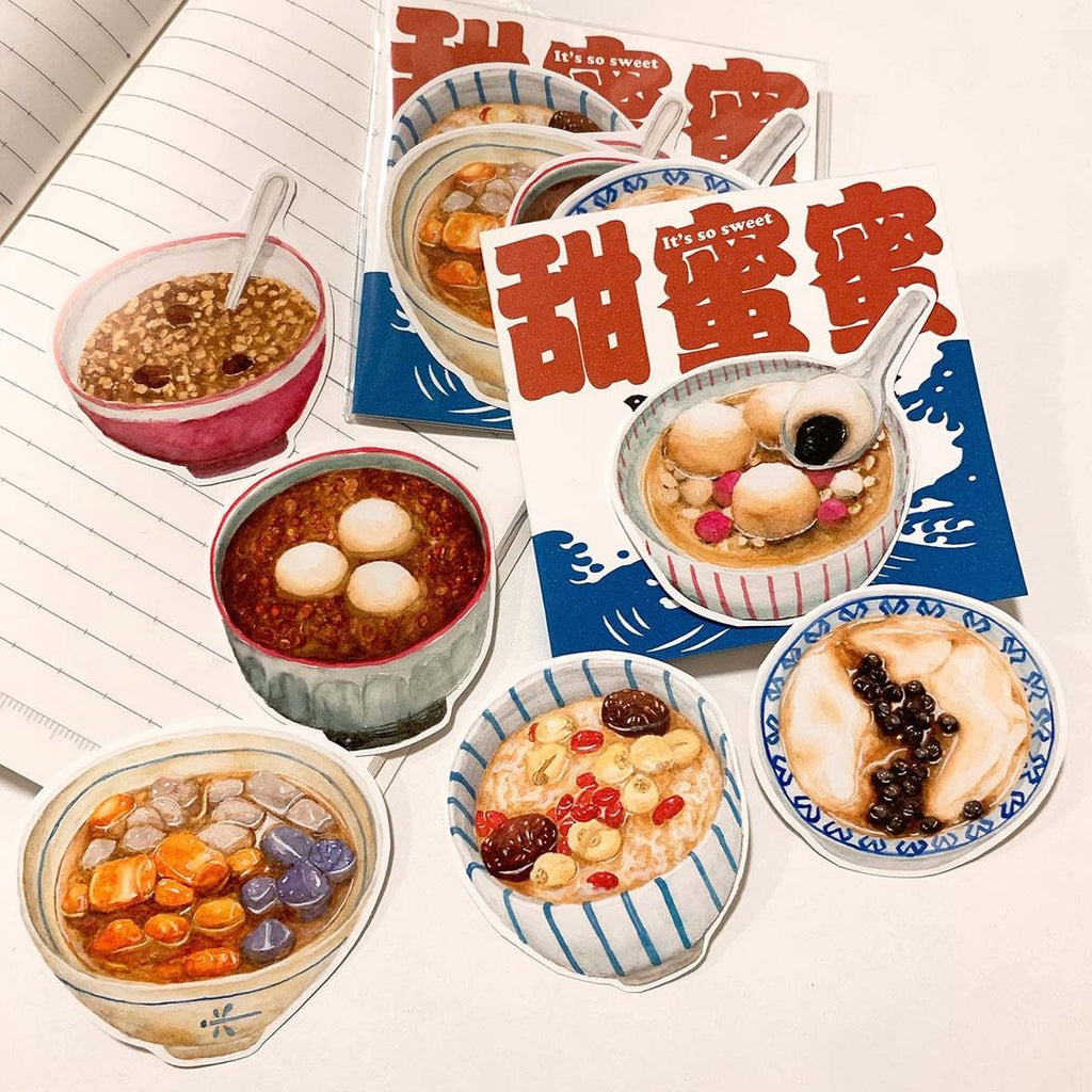 Yarnball - Sweet Desserts Sticker Set