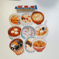 Yarnball - Sweet Desserts Sticker Set