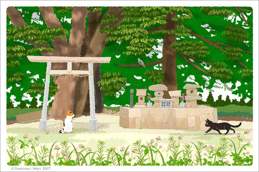 TabiNeko - Place of Promise Postcard