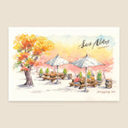 Bingying - Autumn afternoon in Los Altos, California