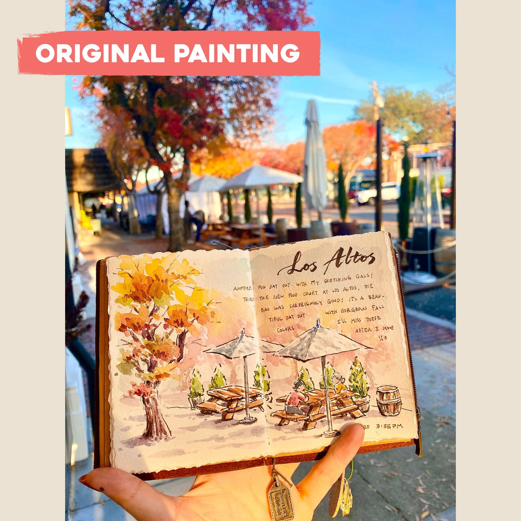 Bingying - Autumn afternoon in Los Altos, California