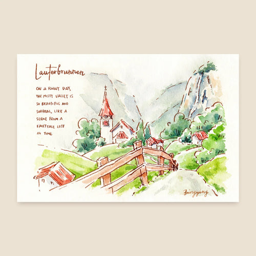 Bingying - Fairytale Town in the Swiss Alps