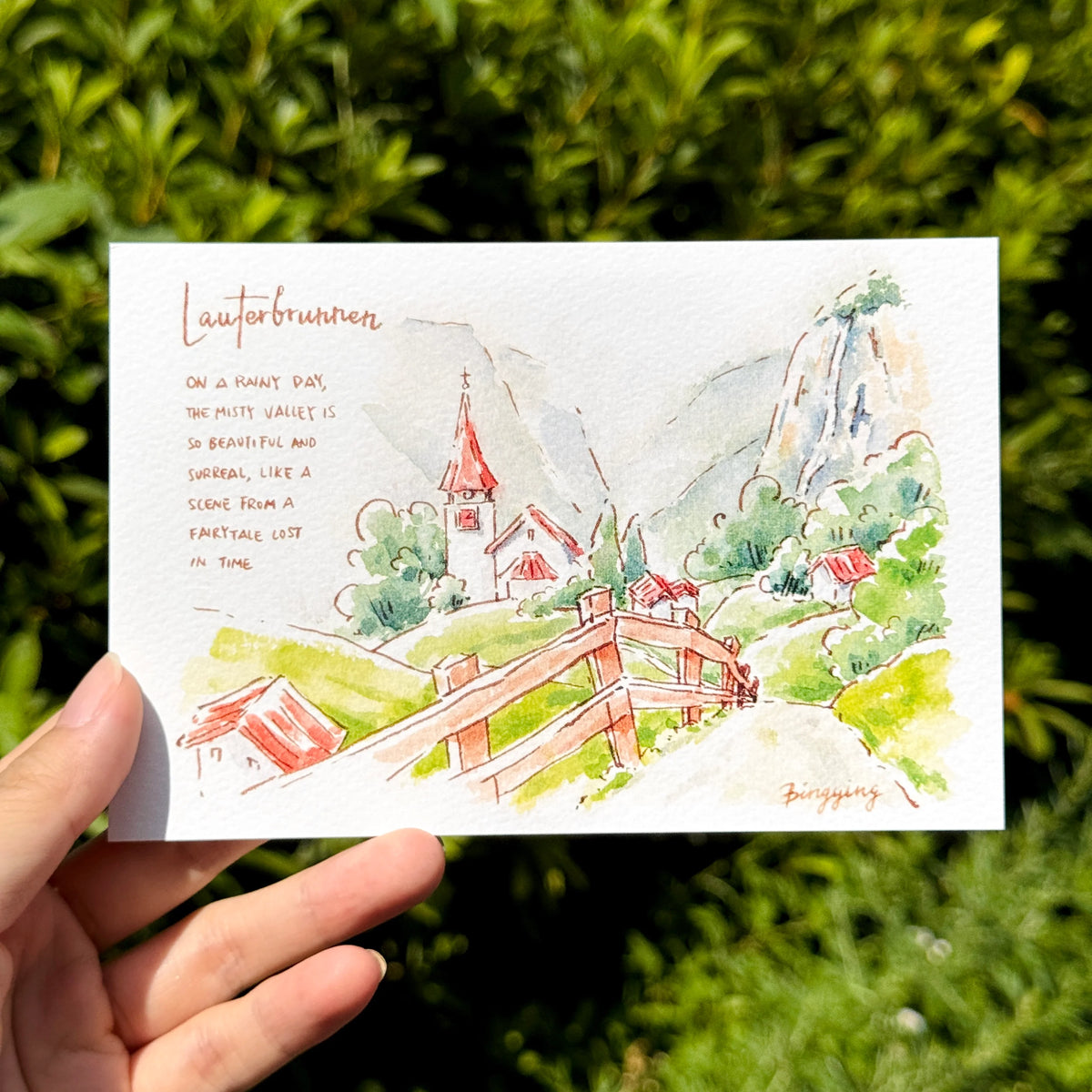 Bingying - Fairytale Town in the Swiss Alps