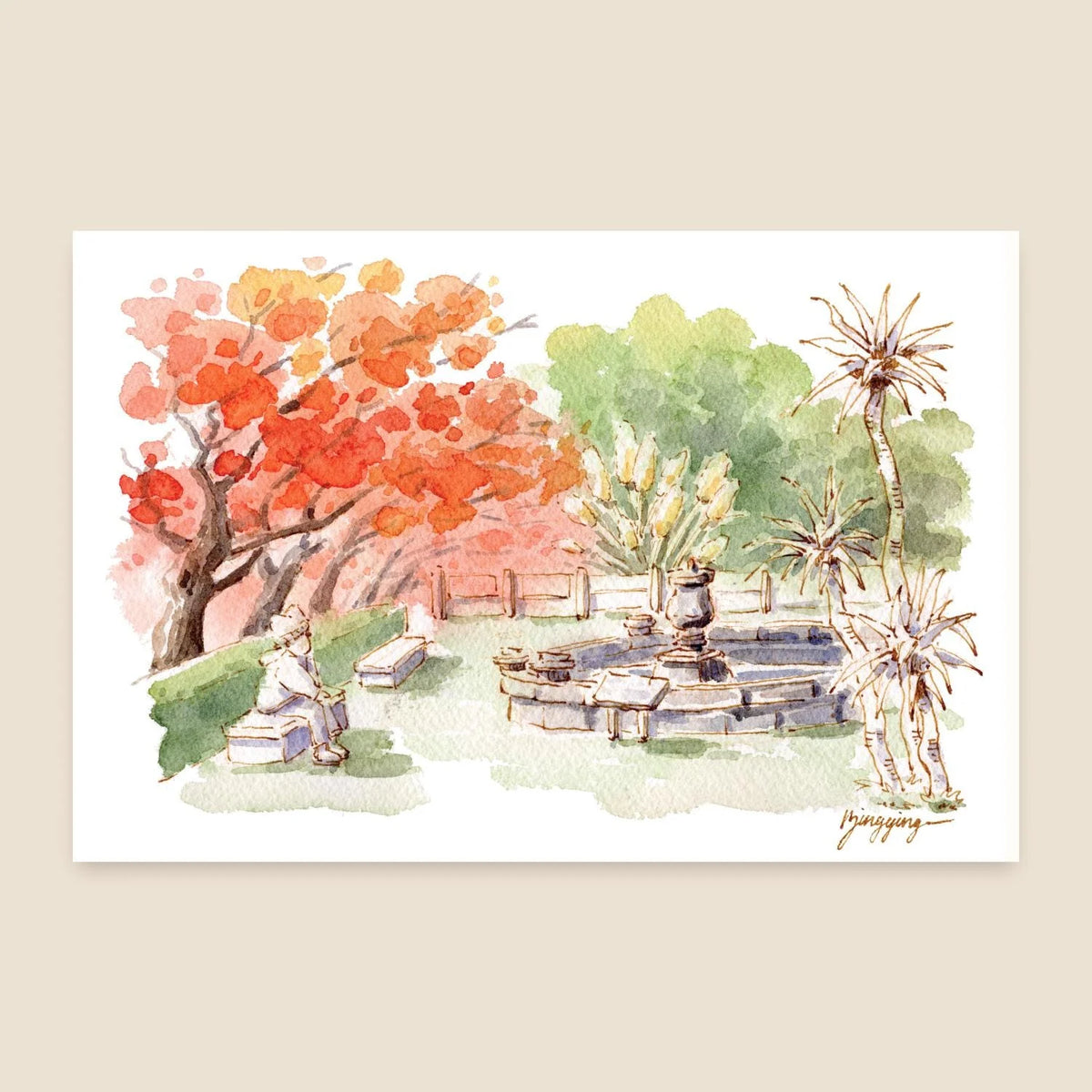 Bingying - Fall in Tokyo - Maple Trees in Koishikawa Botanical Garden