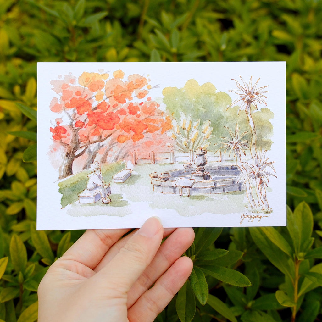 Bingying - Fall in Tokyo - Maple Trees in Koishikawa Botanical Garden