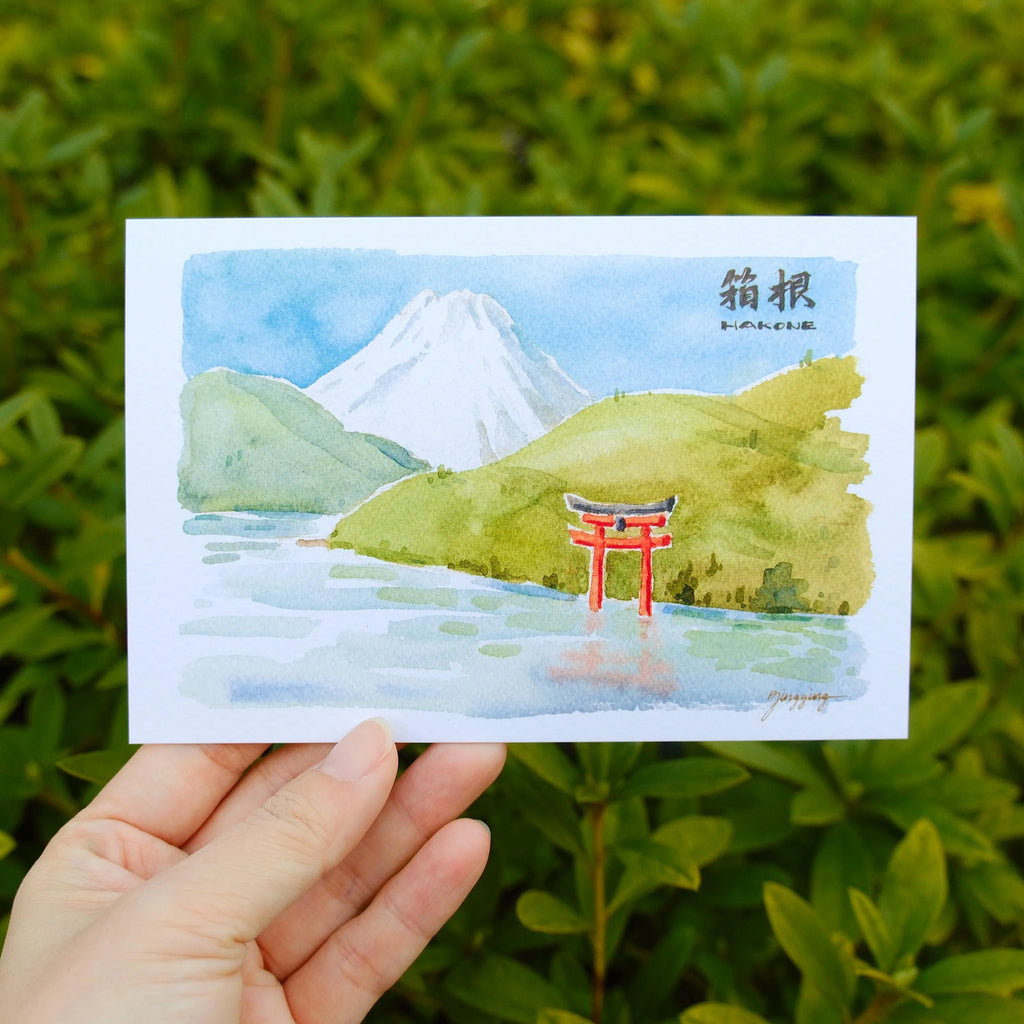 Bingying - Mt. Fuji from Hakone