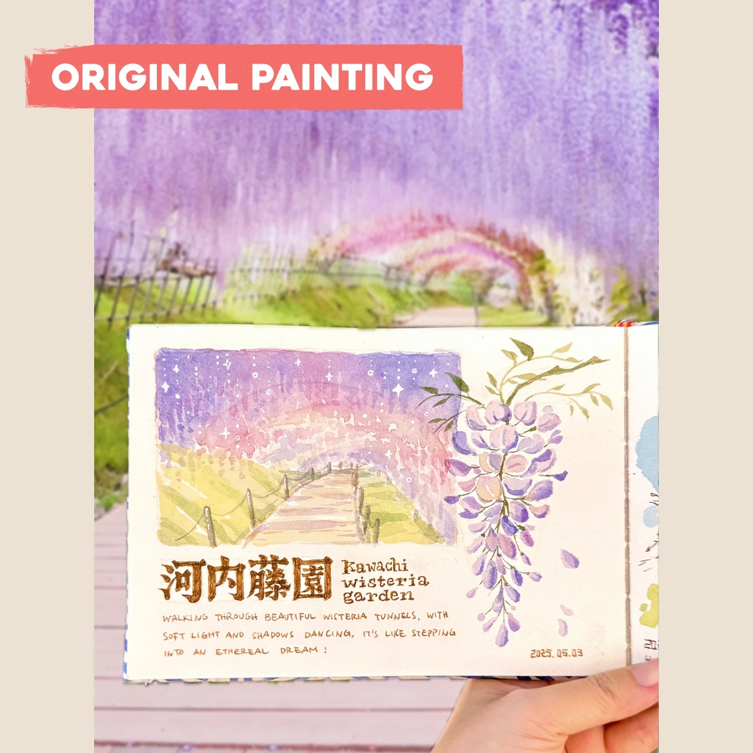 Bingying - Wisteria Garden in Kyushu, Japan