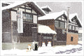 TabiNeko - Snow sake brewery Postcard