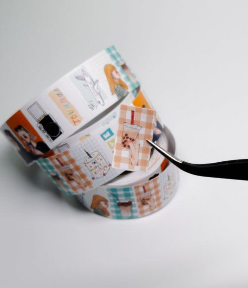 La Dolce Vita - Set Off on a Journey Label Sticker Roll