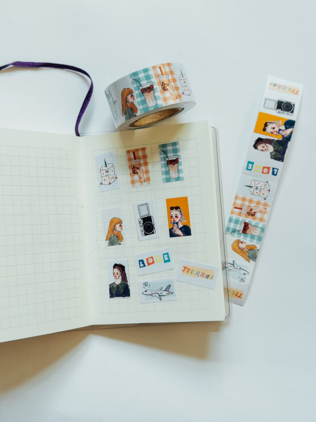 La Dolce Vita - Set Off on a Journey Label Sticker Roll