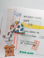 La Dolce Vita - Set Off on a Journey Label Sticker Roll